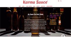 Desktop Screenshot of karmasauce.com